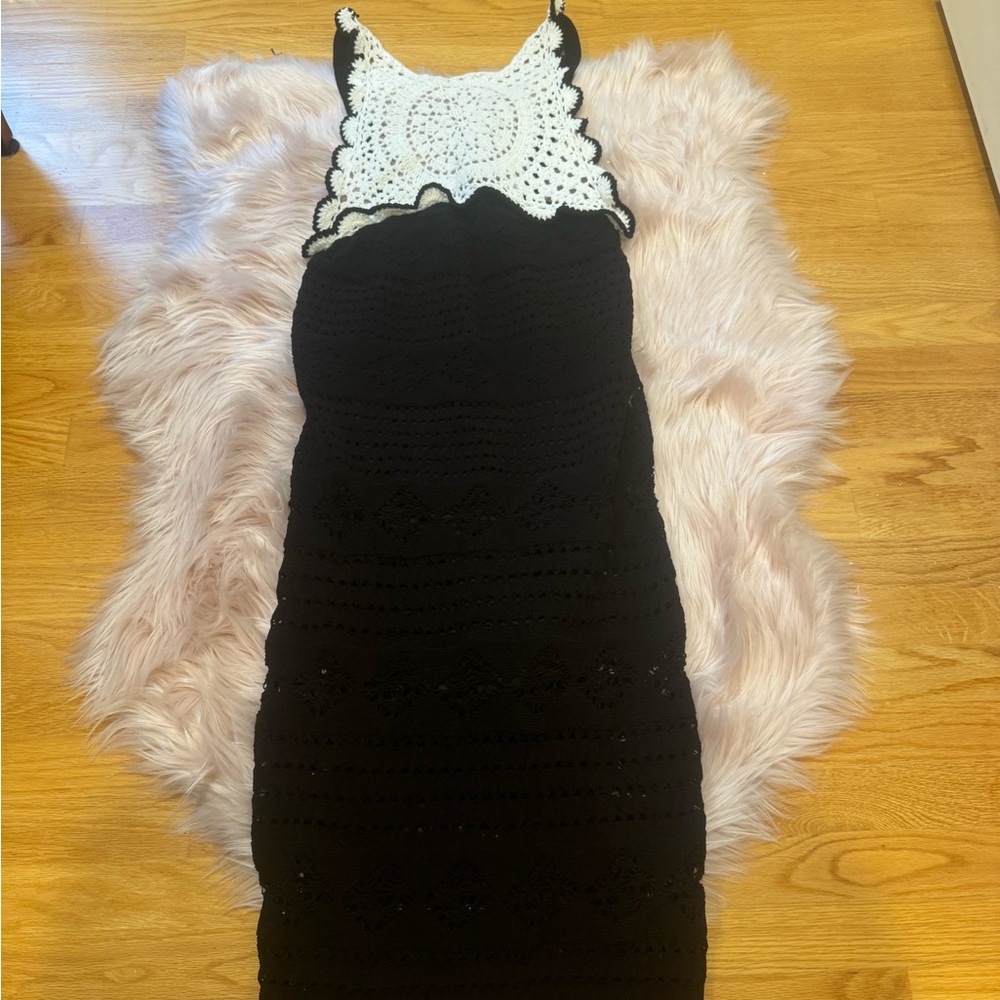 Zara crochet dress